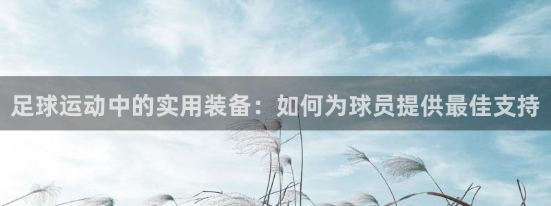 凯捷体育联系电话:足球运动中的实用装备:如何为球员提供最佳支